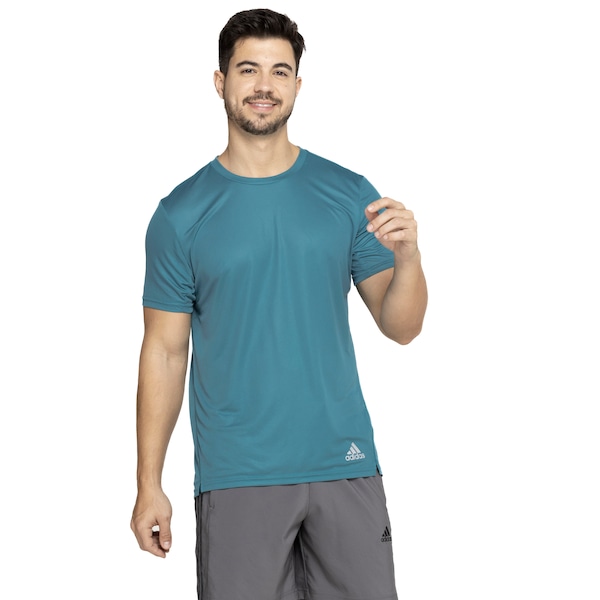 Camiseta Masculina adidas Manga Curta Run It