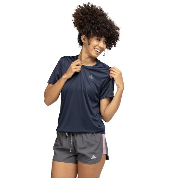 Camiseta Feminina adidas Manga Curta Own The Run