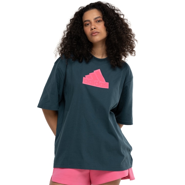 Camiseta Feminina adidas Manga Curta Future Icon