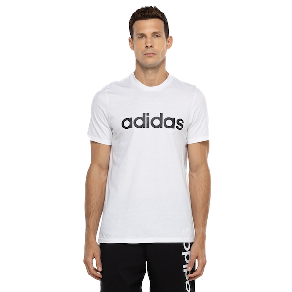 Camiseta Masculina adidas Logo Linear