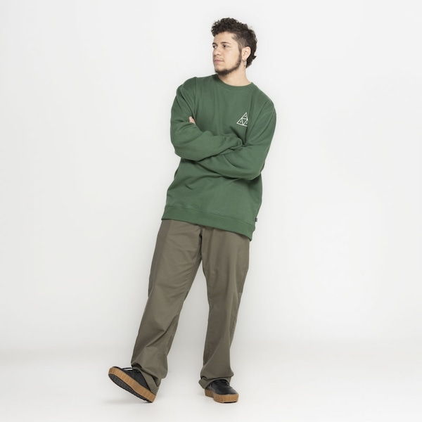 Blusa de Moletom Huf Careca Essentials TT Crew