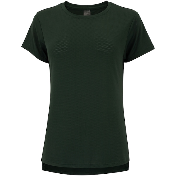 Camiseta Oxer Feminina Alongada Abertura Lateral
