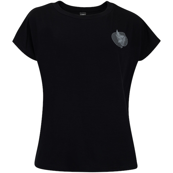 Camiseta Feminina Oxer Manga Curta Solar Estampada