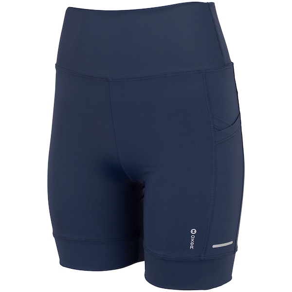 Bermuda Feminina Oxer Bolso Lateral Cós Médio Alta Compressão