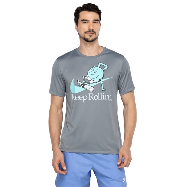 Camiseta Masculina Nike Manga Curta Dri-Fit Rlgd Humor 2