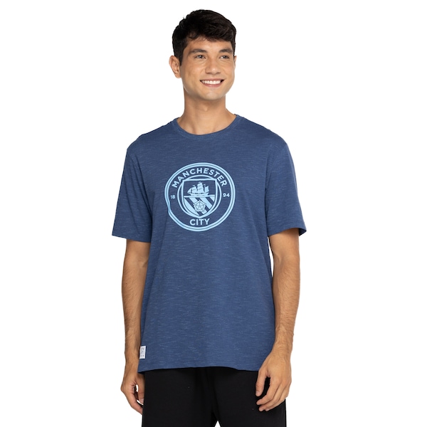 Camiseta do Manchester City Masculina Escudo