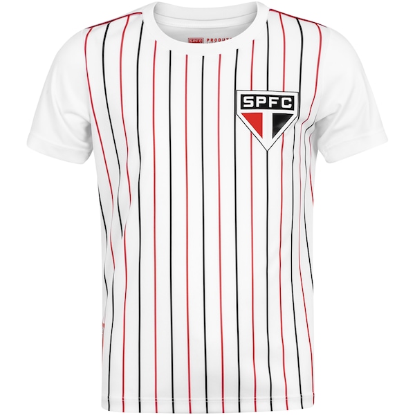 Camiseta do São Paulo Infantil Listrada