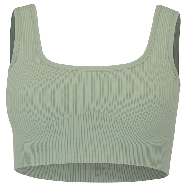 Top Fitness sem Bojo Oxer Média Sustentação Canelado Sem Costura