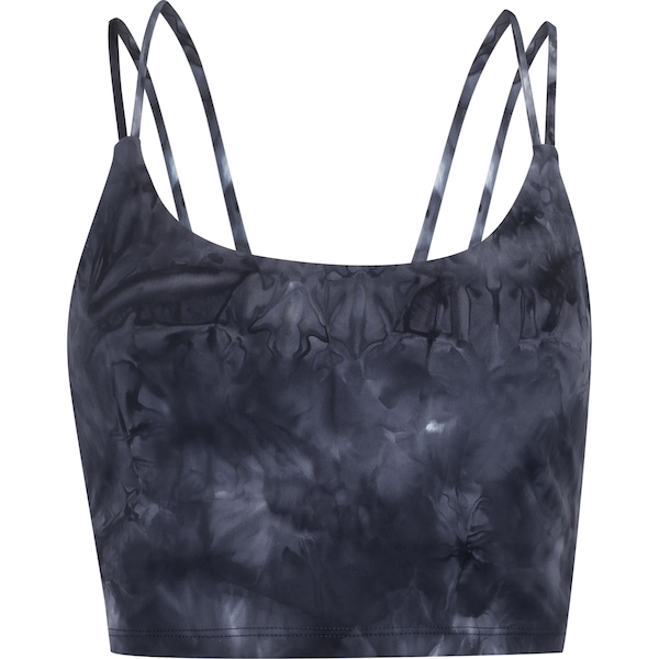 Top Fitness com Bojo Removível Oxer Baixa Sustentação Alongado Heat Tie Dye Adulto