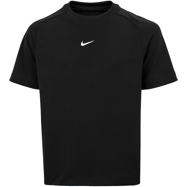 Camiseta Júnior Nike Manga Curta Dri-Fit Multi SS TO | Cor: PRETO | Tamanho: M