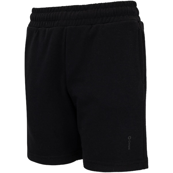 Bermuda de Moletom Infantil Oxer | Cor: PRETO | Tamanho: 8