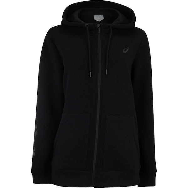 Jaqueta de Moletom Feminina ASICS com Capuz Canguru Fleece