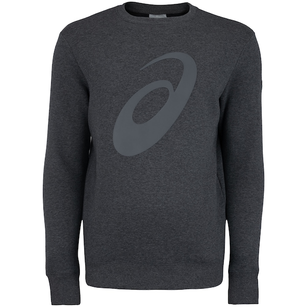 Blusão Masculino ASICS sem Capuz Moletom Careca com Espíral