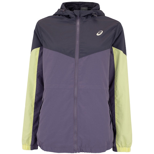 Jaqueta Feminina ASICS com Capuz Recortes