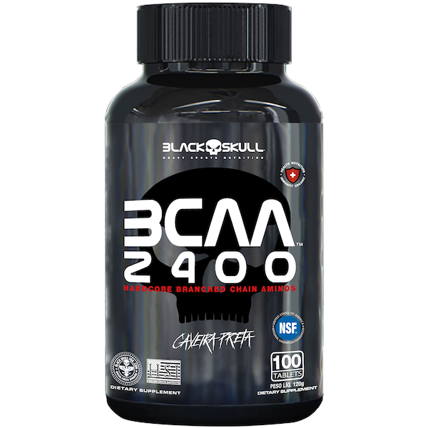 BCAA 2400 - Aminoácidos - 100 Tablets
