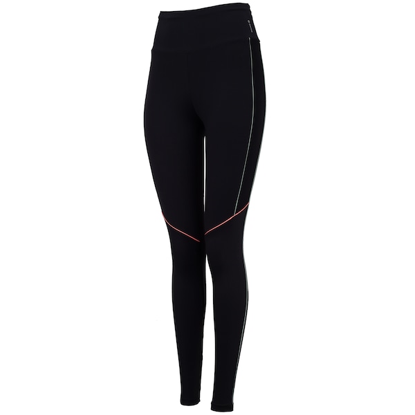 Calça Legging Feminina Oxer Textura New Média Compressão Cós Médio