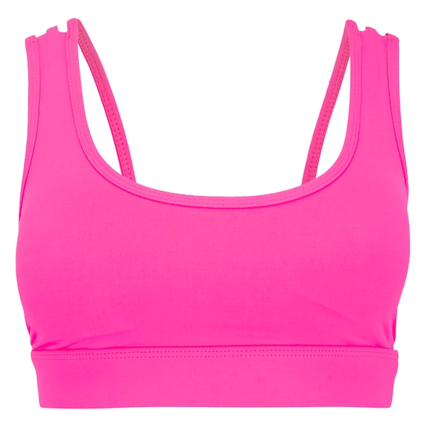 Top Fitness com Bojo Removível Vestem Média Sustentação Ariel Adulto