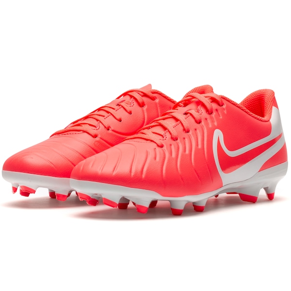 Vista 3 Chuteira de Campo Nike Tiempo Legend 10 Club - Adulto CORAL Nike CORAL
