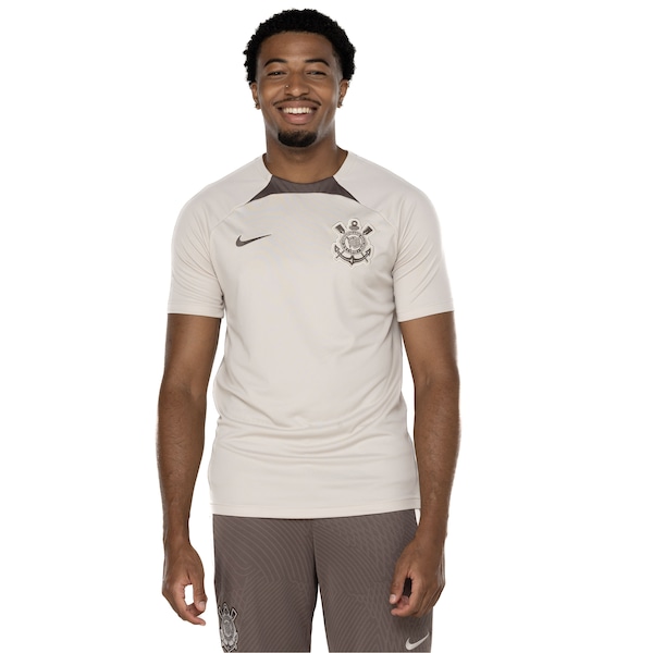 Camisa do Corinthians Nike Masculina Treino Torcedor