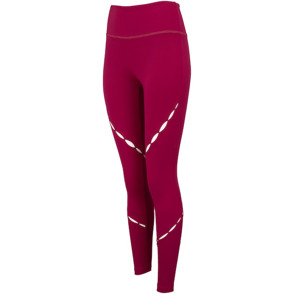Vista 2 Calça Legging Feminina Lauf Bromélia ROSA ESCURO Lauf ROSA ESCURO