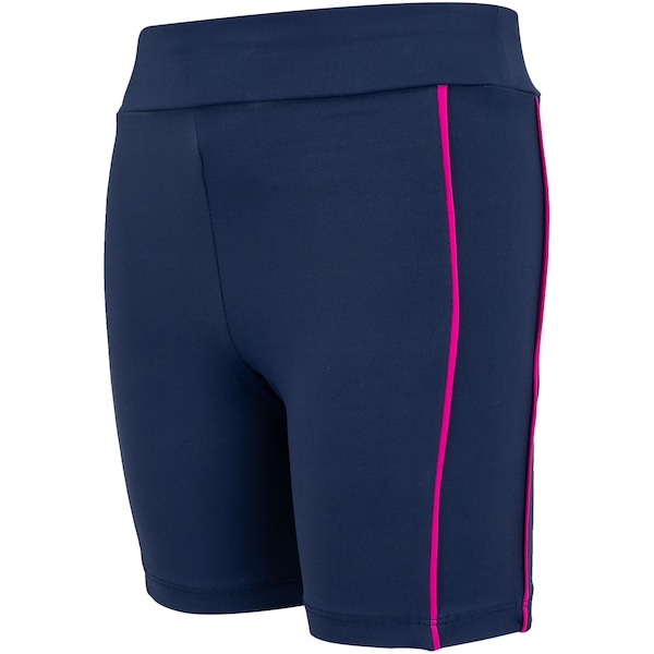 Bermuda Infantil Oxer Treino | Cor: AZUL ESC/ROSA | Tamanho: 14