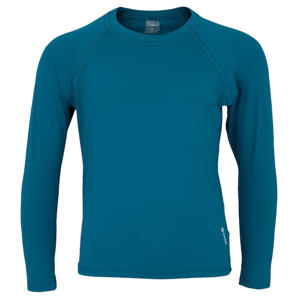Camiseta Infantil Oxer Manga Longa UV 50+ | Cor: VERDE ESCURO | Tamanho: 8
