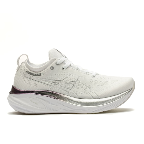 Tênis ASICS Gel-Nimbus 26 Platinum Feminino