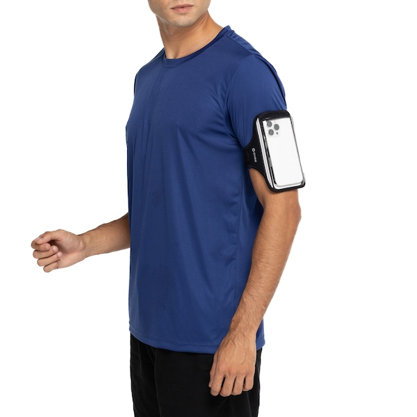 Vista 2 Porta Celular Oxer Refletivo PRETO/PRATA Oxer PRETO/PRATA