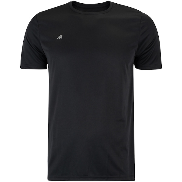 Camiseta Masculina Adams Lisa Futebol Dry | Cor: PRETO | Tamanho: M