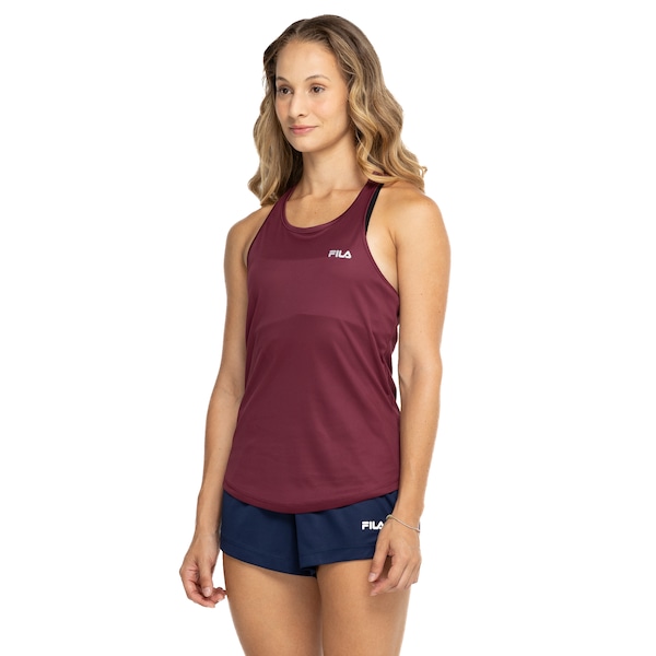 Camiseta Regata Feminina Fila Basic Sports Polygin