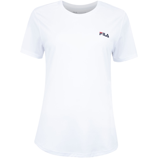 Camiseta Feminina Fila Manga Curta Basic Sports Polygin