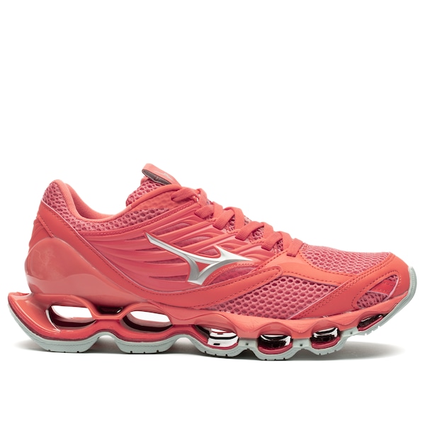 Vista 2 Tênis Feminino Mizuno Wave Prophecy 13 S VERMELHO Mizuno VERMELHO