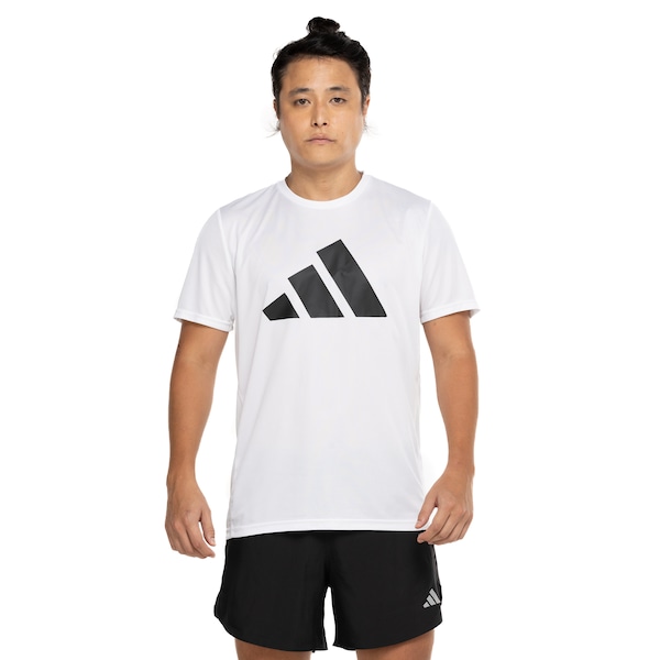 Camiseta Masculina adidas Manga Curta Run It