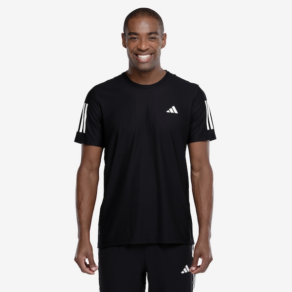 Camiseta Masculina adidas Manga Curta Own The Run Base