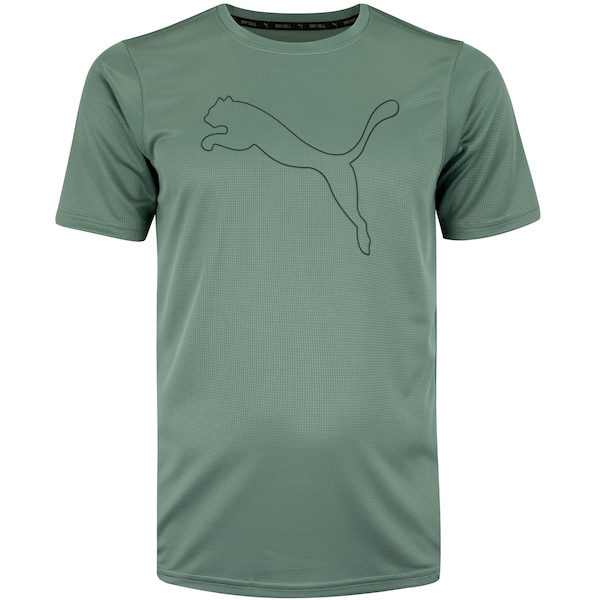 Camiseta Masculina Puma Manga Curta Performance Cat