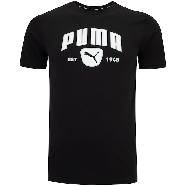 Camiseta Masculina Puma Manga Curta Graphic