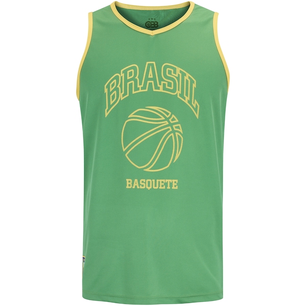 Camiseta Regata do Brasil Masculina CCB Treino Basquete