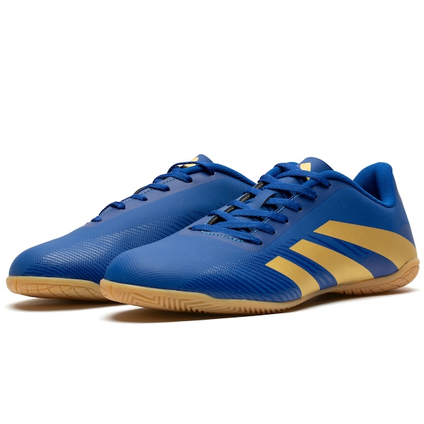 Vista 3 Chuteira Futsal adidas Artilheira Predator Adulto AZUL ESCURO Adidas AZUL ESCURO