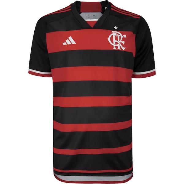 Camisa do Flamengo I 24 adidas Masculina Torcedor