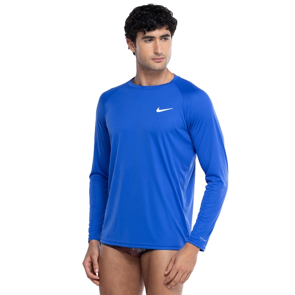 Camiseta Masculina Nike Manga Longa UV Essential Hydrog