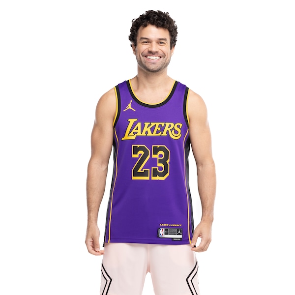 Camiseta Regata Los Angeles Lakers Nike Masculina Dri-Fit Jersey Swgmn STM 22