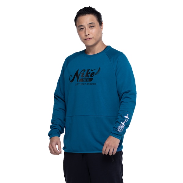 Blusão Masculino Nike Dri-Fit Fleece Crew GXF