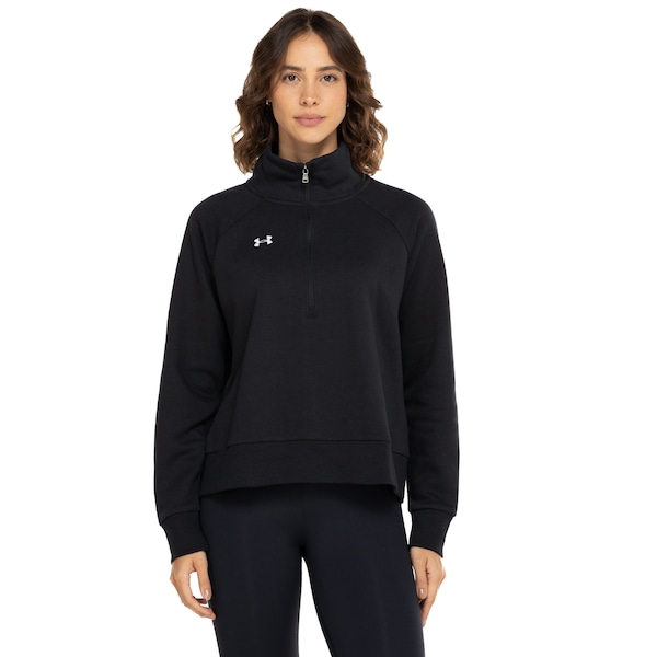 Blusão Feminino Under Armour sem Capuz Essential Fleece