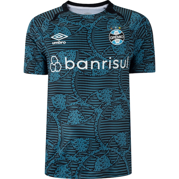 Camisa Pré-Jogo do Grêmio 24 Umbro Masculina