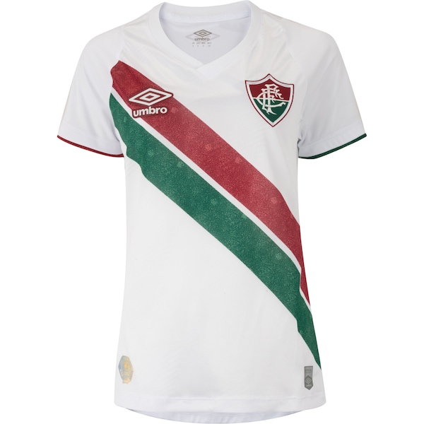 Camisa do Fluminense II 24 Umbro Feminina Torcedora
