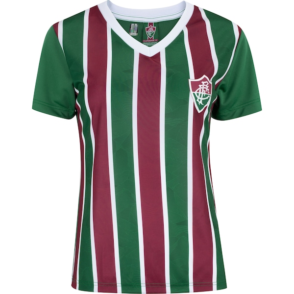 Camiseta do Fluminense Braziline Feminina Volcano