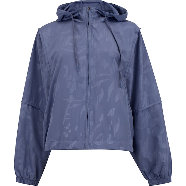 Jaqueta Feminina Oxer com Capuz Ever Print Premium Packable Repelente à Água | Cor: AZUL | Tamanho: P