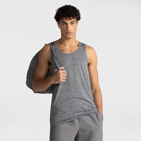 Camiseta Regata Masculina Oxer Mescla Basic