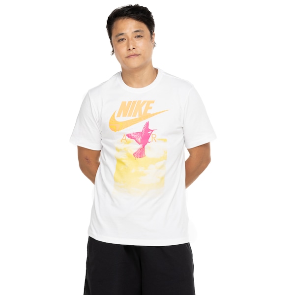 Camiseta Masculina Nike Manga Curta Sportswear Tee Brandriff In Air