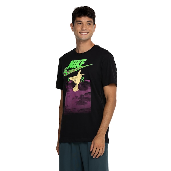 Camiseta Masculina Nike Manga Curta Sportswear Tee Brandriff In Air